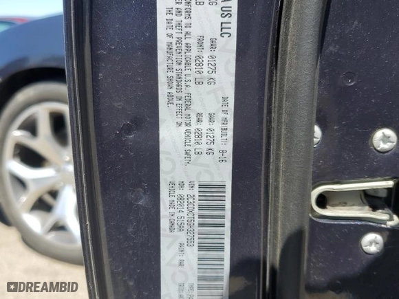 2016 Dodge Charger R/T with VIN 2C3CDXCT5GH327553, listed as a Copart auction lot 51487535 with 102,751 mi miles and Salvage Title. Bid and sale history available at carsss.com. Image 12.