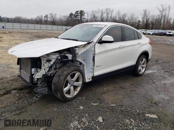 2016 BMW X4 xDrive28i with VIN 5UXXW3C54G0M89968, listed as a Copart auction lot 38269113 with 33,290 mi miles. Bid and sale history available at carsss.com. Image 1.