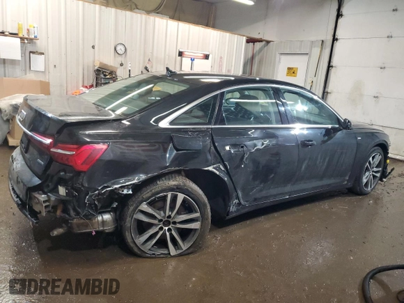 2019 Audi A6 Premium with VIN WAUK2AF23KN019081, listed as a Copart auction lot 48177075 with 103,464 mi miles and Salvage Title. Bid and sale history available at carsss.com. Image 3.