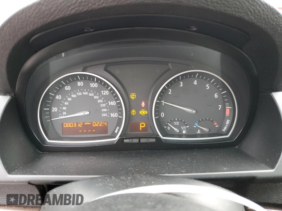2009 BMW X3 xDrive30i with VIN WBXPC934X9WJ26260, listed as a Copart auction lot 50270245 with 80,312 mi miles and Salvage Title. Bid and sale history available at carsss.com. Image 9.