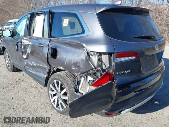 2019 Honda Pilot EX-L with VIN 5FNYF6H5XKB051708, listed as a IAAI auction lot 41270729 with 75,094 mi miles. Bid and sale history available at carsss.com. Image 6.