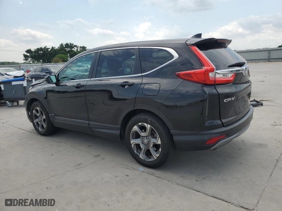 2018 Honda CR-V EX with VIN 2HKRW1H54JH511985, listed as a Copart auction lot 53508165 with 48,601 mi miles and Salvage Title. Bid and sale history available at carsss.com. Image 2.