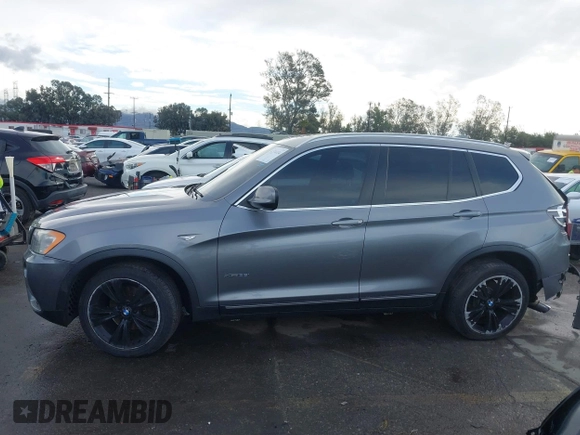 2013 BMW X3 xDrive35i with VIN 5UXWX7C5XDL977879, listed as a IAAI auction lot 41396936 with 107,727 mi miles and . Bid and sale history available at DreamBid. Image 13.