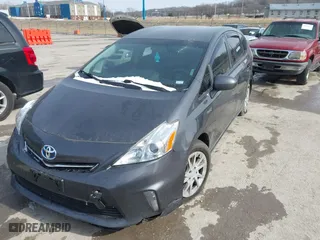 2014 Toyota Prius v Two with VIN JTDZN3EU5EJ002303, listed as a IAAI auction lot 41600043 with 180,705 mi miles. Bid and sale history available at carsss.com. Image 18.