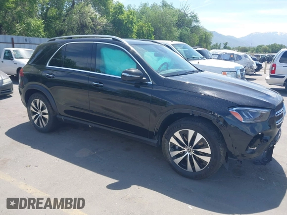 2025 Mercedes-Benz GLE 450 with VIN 4JGFB5KBXSB367572, listed as a IAAI auction lot 42397977 with 10,032 mi miles and . Bid and sale history available at DreamBid. Image 1.