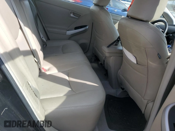 2011 Toyota Prius I with VIN JTDKN3DU7B0290782, listed as a Copart auction lot 50929045 with 121,115 mi miles and Salvage Title. Bid and sale history available at carsss.com. Image 10.
