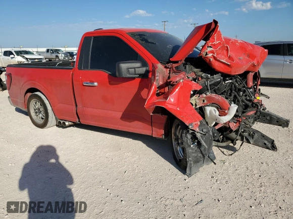 2022 Ford F-150 XL with VIN 1FTMF1C57NKE36174, listed as a Copart auction lot 82995384 with Not provided miles and Non repairable. Bid and sale history available at DreamBid. Image 4.