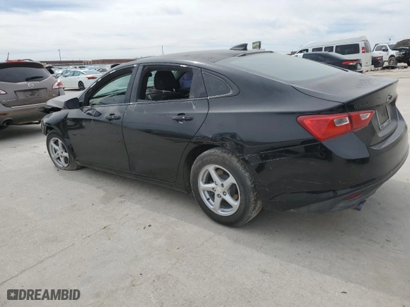 2016 Chevrolet Malibu LS with VIN 1G1ZB5ST6GF348133, listed as a Copart auction lot 48878635 with 0 mi miles and Clean Title. Bid and sale history available at carsss.com. Image 2.