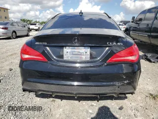 2016 Mercedes-Benz CLA 45 AMG with VIN WDDSJ5CB5GN347455, listed as a Copart auction lot 66579284 with 92,042 mi miles and Salvage Title. Bid and sale history available at DreamBid. Image 6.
