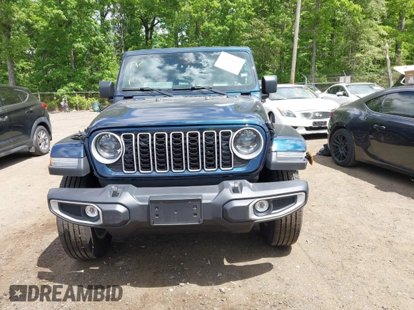 2025 Jeep Wrangler Sahara with VIN 1C4PJXEN0SW526234, listed as a IAAI auction lot 42193898 with Not Provided miles and . Bid and sale history available at DreamBid. Image 12.