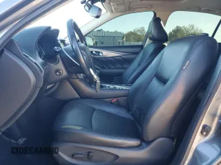 2017 Infiniti Q50 2.0t Sport with VIN JN1CV7AR8HM681391, listed as a Copart auction lot 81576354 with 136,386 mi miles and Salvage Title. Bid and sale history available at carsss.com. Image 7.