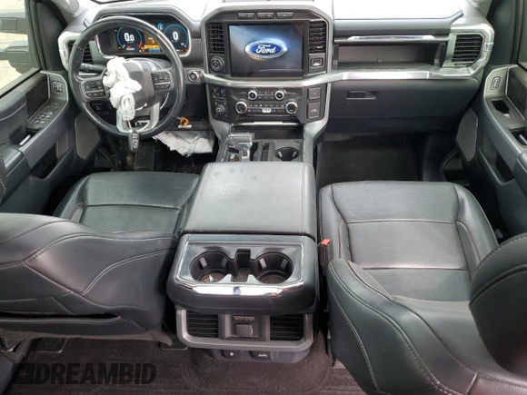 2021 Ford F-150 XL with VIN 1FTFW1E83MFB66545, listed as a Copart auction lot 49702825 with 84,078 mi miles and Salvage title. Bid and sale history available at DreamBid. Image 8.