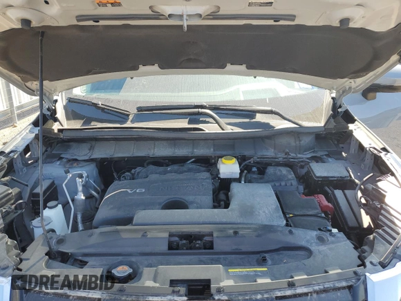 2024 Nissan Pathfinder Platinum with VIN 5N1DR3DG9RC202018, listed as a Copart auction lot 80764234 with 7,999 mi miles and Non Repairable. Bid and sale history available at carsss.com. Image 12.