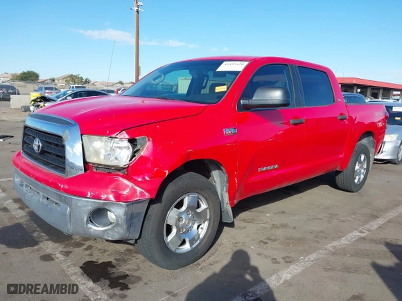 2008 Toyota Tundra 2WD Truck with VIN 5TFEV54158X035921, listed as a IAAI auction lot 41435420 with 185,132 mi miles. Bid and sale history available at carsss.com. Image 17.