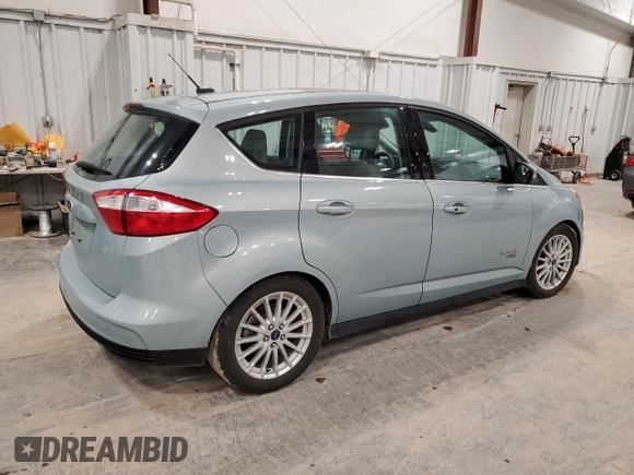 2014 Ford C-Max Energi SEL with VIN 1FADP5CU4EL511196, listed as a Copart auction lot 53900485 with 92,312 mi miles and Clean Title. Bid and sale history available at carsss.com. Image 3.