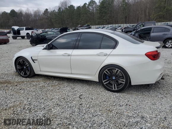 2016 BMW M3 with VIN WBS8M9C55G5D31412, listed as a Copart auction lot 47805125 with 60,835 mi miles and Clean title. Bid and sale history available at DreamBid. Image 2.