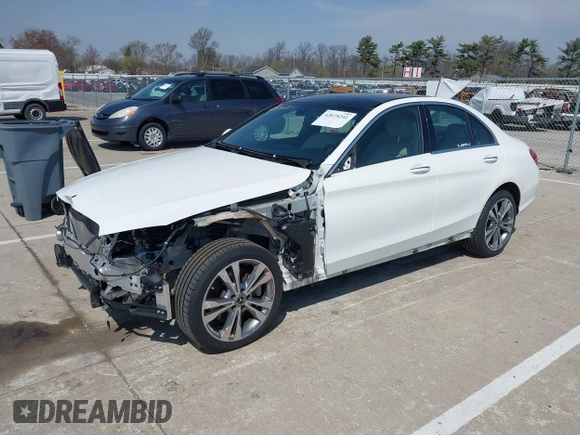 2018 Mercedes-Benz C 300 with VIN WDDWF4KBXJR409205, listed as a IAAI auction lot 42075251 with 67,579 mi miles and . Bid and sale history available at DreamBid. Image 18.
