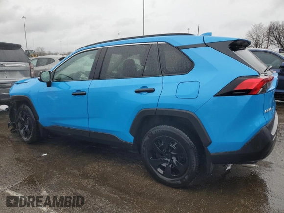 2019 Toyota RAV4 LE with VIN 2T3K1RFV6KW035136, listed as a Copart auction lot 47100395 with 88,568 mi miles and Salvage Title. Bid and sale history available at carsss.com. Image 2.
