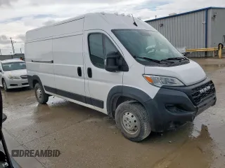 2023 Ram ProMaster Cargo with VIN 3C6LRVDG8PE506207, listed as a Copart auction lot 53910875 with 33,889 mi miles and Salvage Title. Bid and sale history available at carsss.com. Image 4.