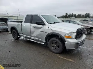 2010 Dodge Ram 1500 ST with VIN 1D7RV1GP5AS260469, listed as a Copart auction lot 84799704 with 101,860 mi miles and Salvage Title. Bid and sale history available at carsss.com. Image 4.