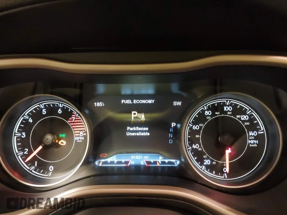 2018 Jeep Cherokee Limited with VIN 1C4PJMDX0JD617273, listed as a IAAI auction lot 41371684 with 91,821 mi miles. Bid and sale history available at carsss.com. Image 7.
