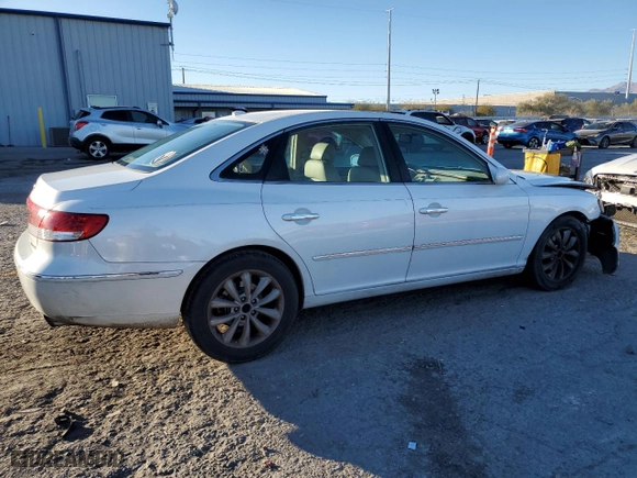 2007 Hyundai Azera SE with VIN KMHFC46F77A238884, listed as a Copart auction lot 88598615 with 153,755 mi miles and Salvage Title. Bid and sale history available at carsss.com. Image 3.