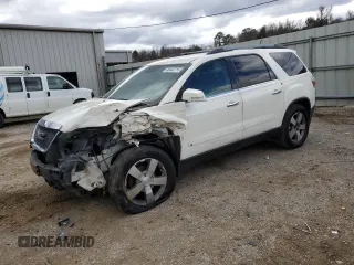 2010 GMC Acadia SLT1 z VIN 1GKLRMED3AJ109218, wystawiony jako Copart lot #48042715 z przebiegiem 163 305 mil mil oraz Szkoda całkowita • Salvage title. Historia ofert i sprzedaży dostępna na DreamBid. Obrazek 1.