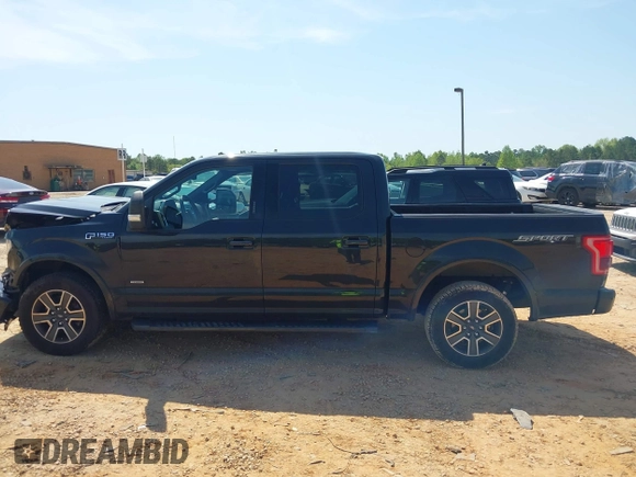 2015 Ford F-150 XL with VIN 1FTEW1CP9FFC45355, listed as a IAAI auction lot 42024663 with 215,357 mi miles. Bid and sale history available at carsss.com. Image 14.
