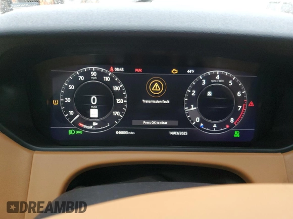 2018 Land Rover Range Rover Velar with VIN SALYC2RV4JA702668, listed as a Copart auction lot 48980875 with 46,803 mi miles and Clean Title. Bid and sale history available at DreamBid. Image 9.