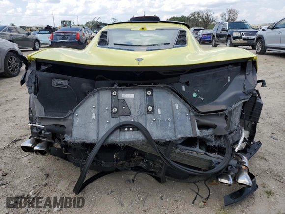 2020 Chevrolet Corvette 3LT with VIN 1G1Y82D45L5118470, listed as a Copart auction lot 67957044 with 0 mi miles and Non Repairable. Bid and sale history available at carsss.com. Image 6.