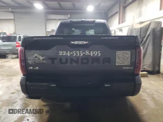 2023 Toyota Tundra Capstone Hybrid with VIN 5TFVC5DB9PX027611, listed as a Copart auction lot 85657804 with 58,052 mi miles and Salvage title. Bid and sale history available at DreamBid. Image 6.