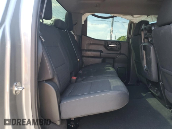2024 Chevrolet Silverado 1500 Custom with VIN 1GCPABEK9RZ104464, listed as a Copart auction lot 51082665 with 23,287 mi miles and Non Repairable. Bid and sale history available at DreamBid. Image 10.