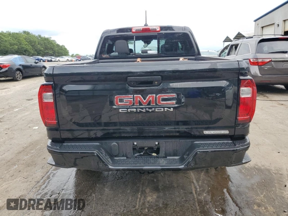2023 GMC Canyon 4WD Elevation with VIN 1GTP6BEK3P1151339, listed as a Copart auction lot 64558904 with 6,513 mi miles and Salvage Title. Bid and sale history available at carsss.com. Image 6.