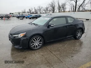 2015 Scion tC with VIN JTKJF5C71F3089425, listed as a Copart auction lot 43441305 with 105,724 mi miles and Salvage Title. Bid and sale history available at carsss.com. Image 1.
