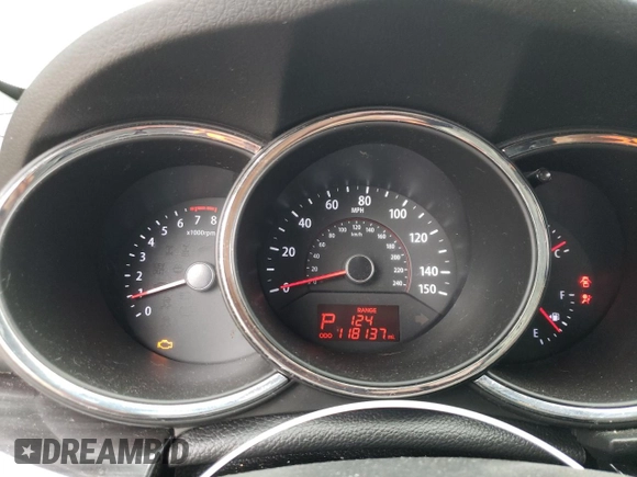 2012 Kia Sorento LX with VIN 5XYKTDA28CG285164, listed as a Copart auction lot 47848685 with 118,137 mi miles and Clean Title. Bid and sale history available at carsss.com. Image 9.
