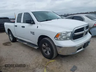 2021 Ram 1500 Tradesman with VIN 1C6RR6FG2MS506595, listed as a IAAI auction lot 41169146 with 43,726 mi miles and . Bid and sale history available at DreamBid. Image 1.
