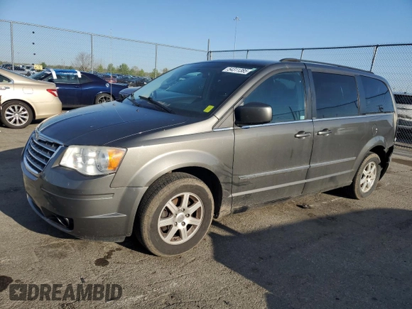 2010 Chrysler Town & Country Touring Plus with VIN 2A4RR8DX2AR358284, listed as a Copart auction lot 54311385 with 169,384 mi miles and Salvage Title. Bid and sale history available at DreamBid. Image 1.