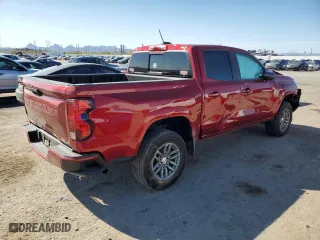 2023 Chevrolet Colorado 2WD LT with VIN 1GCPSCEK7P1199279, listed as a Copart auction lot 50560155 with 25,320 mi miles and Salvage Title. Bid and sale history available at carsss.com. Image 3.