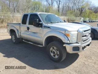 2011 Ford Super Duty F-250 SRW XL with VIN 1FT7X2B67BEB71809, listed as a Copart auction lot 53055825 with 217,846 mi miles and Clean Title. Bid and sale history available at carsss.com. Image 4.