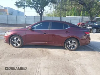 2021 Nissan Sentra SV with VIN 3N1AB8CV6MY267856, listed as a IAAI auction lot 42162019 with 48,165 mi miles and . Bid and sale history available at DreamBid. Image 14.