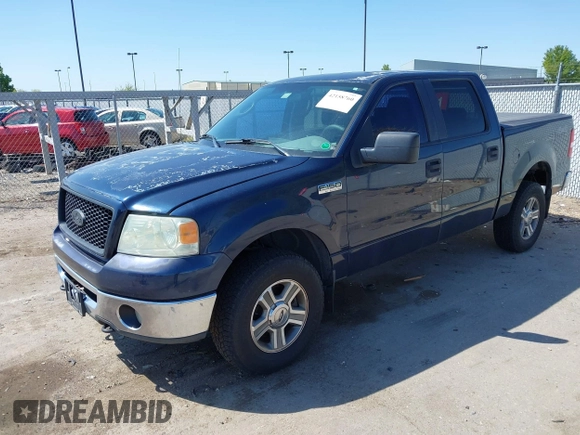 2006 Ford F-150 XLT with VIN 1FTPW14V86FB52509, listed as a IAAI auction lot 42158760 with 193,430 mi miles and . Bid and sale history available at carsss.com. Image 2.