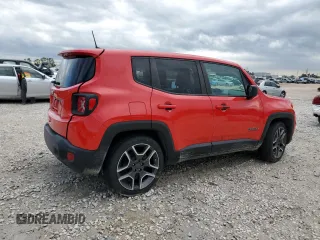 2020 Jeep Renegade Jeepster z VIN ZACNJAAB2LPL87851, wystawiony jako Copart lot #78611214 z przebiegiem 103 630 mil mil oraz Szkoda całkowita • Salvage title. Historia ofert i sprzedaży dostępna na DreamBid. Obrazek 3.
