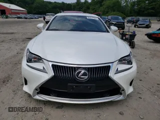 2017 Lexus RC with VIN JTHSM5BC1H5003410, listed as a Copart auction lot 62877934 with 83,551 mi miles and Salvage Title. Bid and sale history available at carsss.com. Image 5.