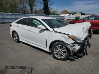 2014 Hyundai Sonata GLS with VIN 5NPEB4AC5EH868988, listed as a Copart auction lot 54207675 with Not Provided miles and Salvage Title. Bid and sale history available at carsss.com. Image 4.