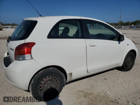 2010 Toyota Yaris with VIN JTDJT4K37A5290168, listed as a Copart auction lot 49531395 with 172,525 mi miles and Clean Title. Bid and sale history available at carsss.com. Image 3.