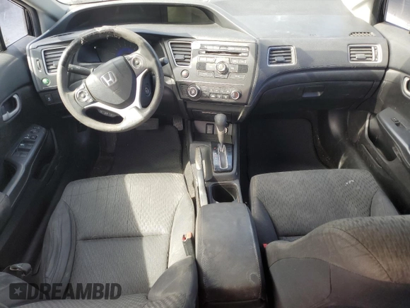 2014 Honda Civic Sedan LX with VIN 19XFB2F50EE040581, listed as a Copart auction lot 47118145 with Not Provided miles and Clean Title. Bid and sale history available at carsss.com. Image 8.