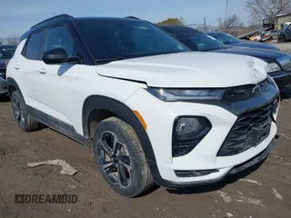 2022 Chevrolet TrailBlazer RS with VIN KL79MUSL8NB021892, listed as a IAAI auction lot 41781796 with 30,522 mi miles. Bid and sale history available at carsss.com. Image 1.