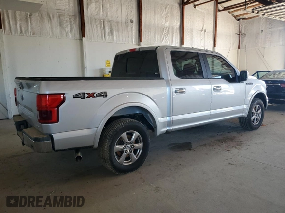 2018 Ford F-150 XL with VIN 1FTEW1EG4JFB07549, listed as a Copart auction lot 46408775 with 0 mi miles and Salvage Title. Bid and sale history available at carsss.com. Image 3.
