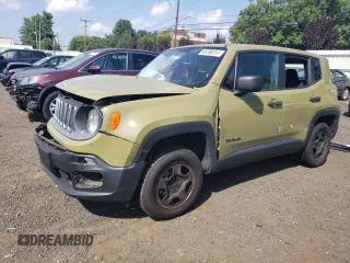 2015 Jeep Renegade Sport with VIN ZACCJBAH3FPB85416, listed as a Copart auction lot 68798314 with Not Provided miles and Salvage Title. Bid and sale history available at DreamBid. Image 1.