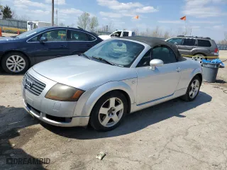 2002 Audi TT with VIN TRUTC28N721009989, listed as a Copart auction lot 52830875 with 0 mi miles and Clean Title. Bid and sale history available at carsss.com. Image 1.